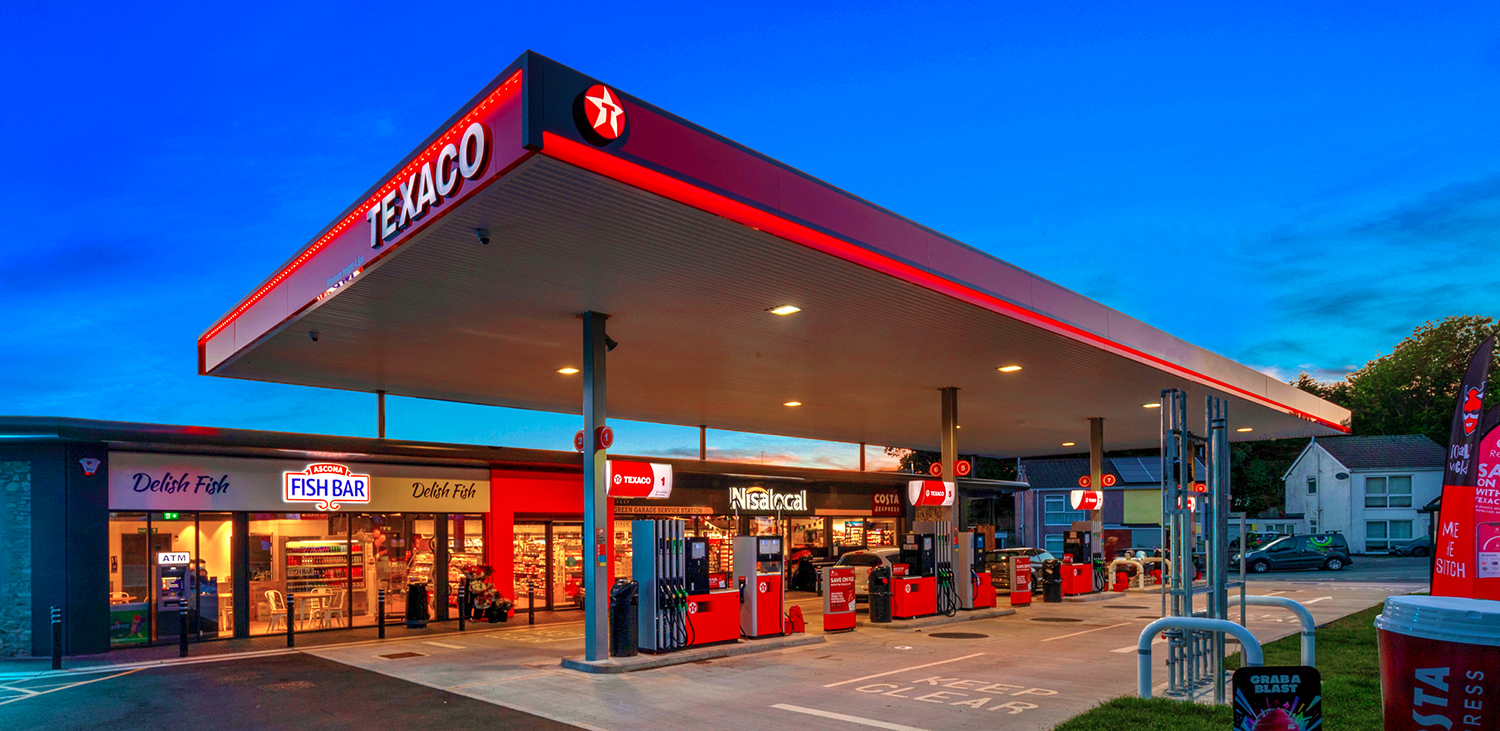 Texaco petrol station