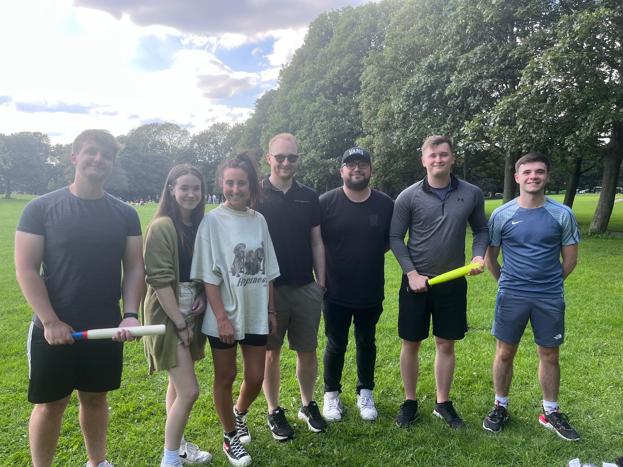 group picture of a rounders team