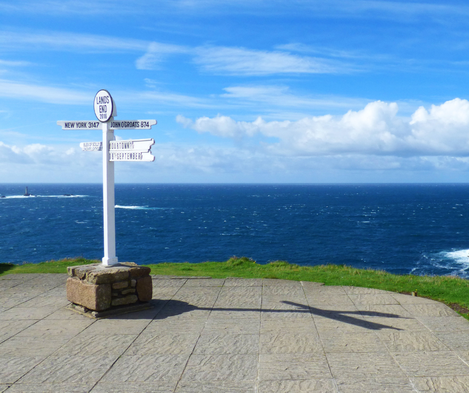 Lands' End signpost